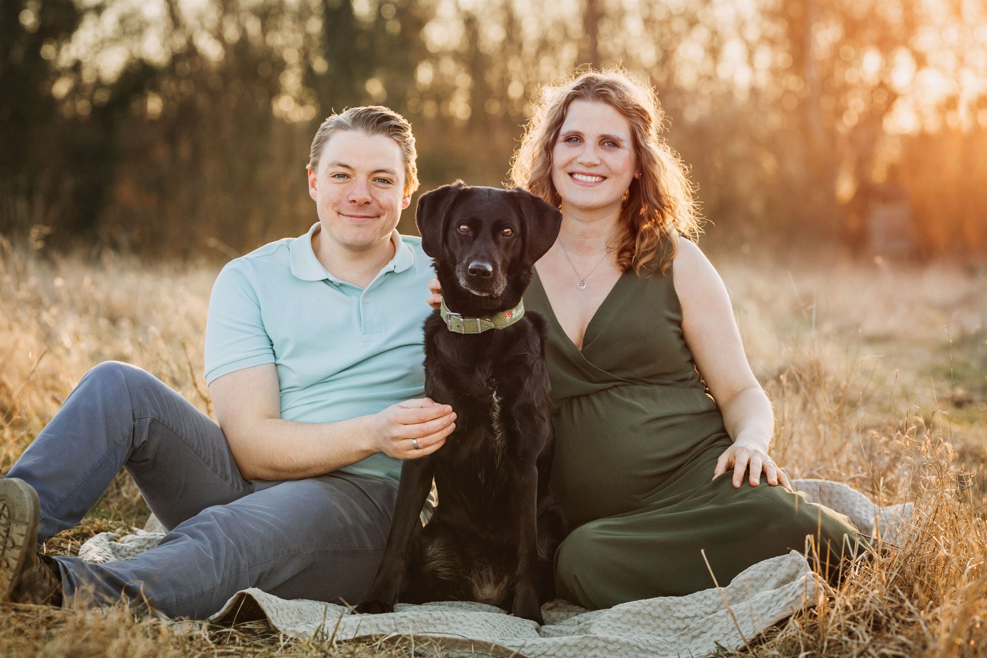 Baily  Schwarzer Labrador   Hundefotoshooting Würzburg   Winter