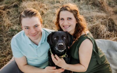 Erdtöne und glitzernder Frost: Dein Hunde Fotoshooting im Winterlicht