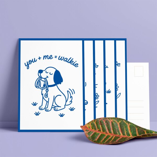Hundepostkarten Set Mix  Match  süße Hunde Zeichnungen als Grußkarten individuell auswählen